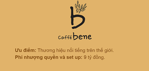 Chuỗi cafe Bene